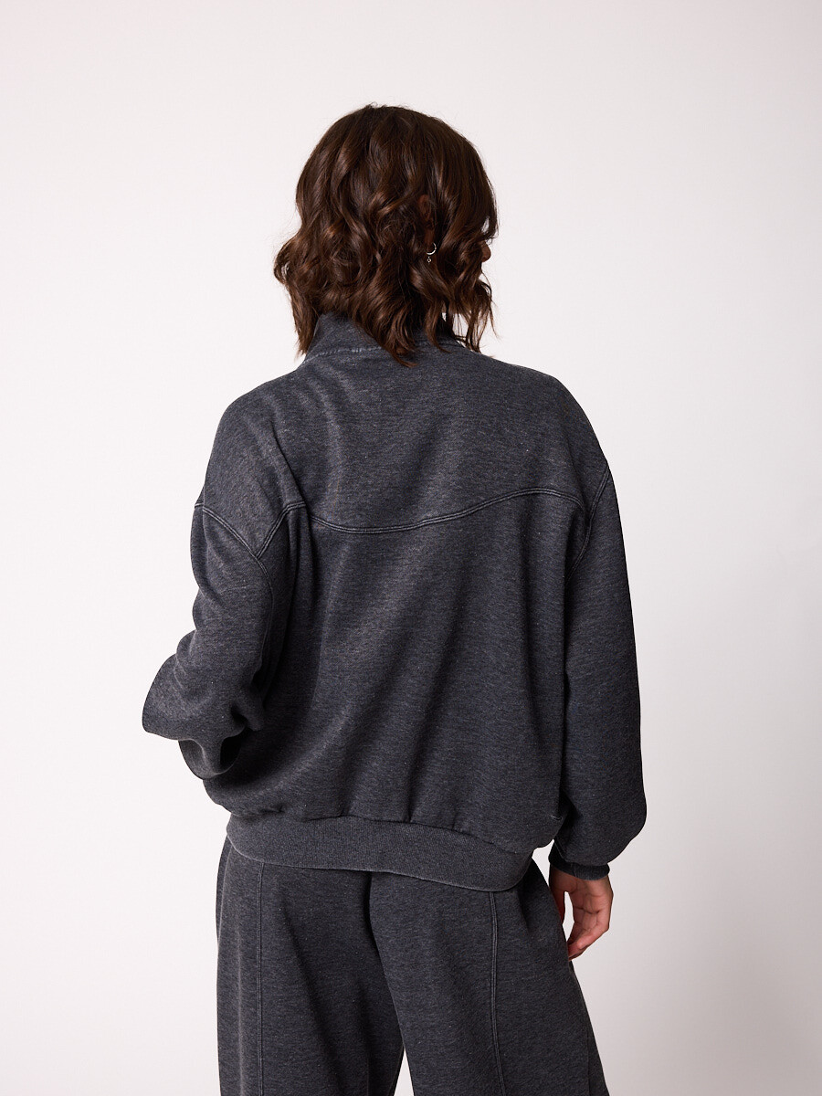 SWEATER C/C JUAYRS DIXIE Gris Oscuro
