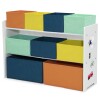 Organizador extra grande multicolor de 9 contenedores Organizador extra grande multicolor de 9 contenedores