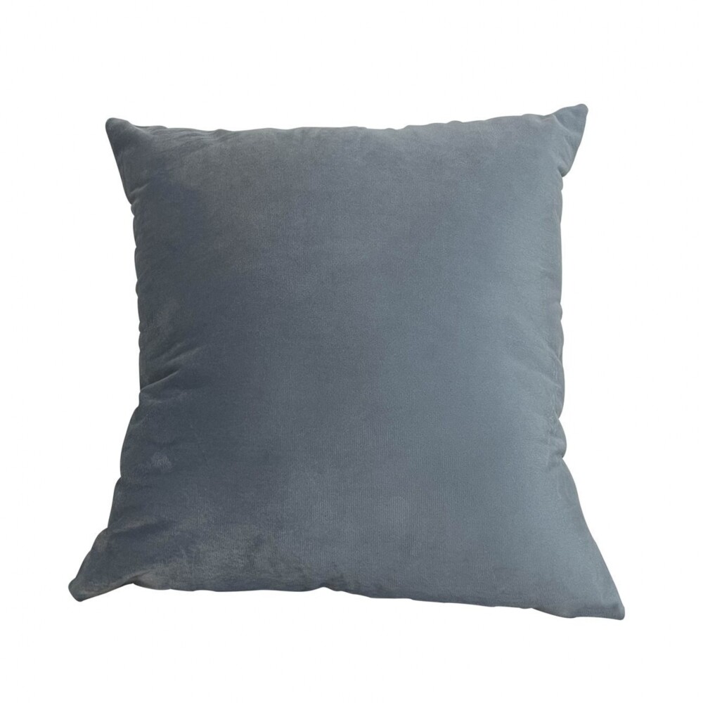 Almohadón Velvet - 40x40 Celeste