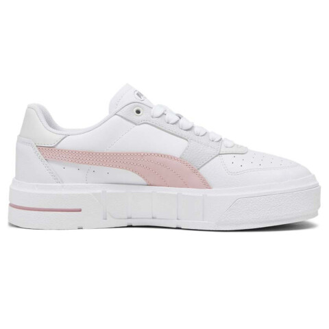 Cali Court Lth W - Mujer White/Pink