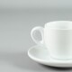 Taza de Café 90ml c/ Plato 11,5 cm Blanco Choosing Taza de Café 90ml c/ Plato 11,5 cm Blanco Choosing