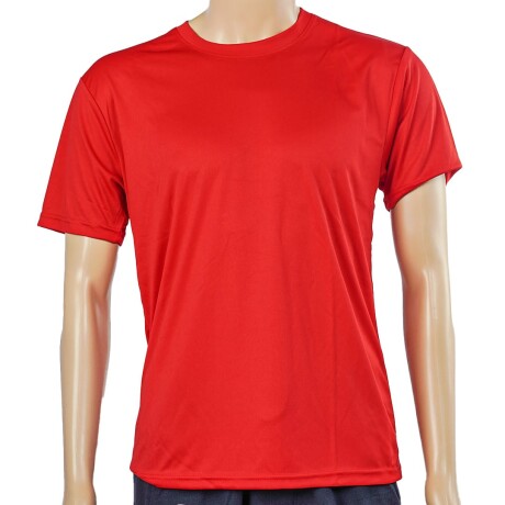 Remera Dry Fit Unisex Rojo