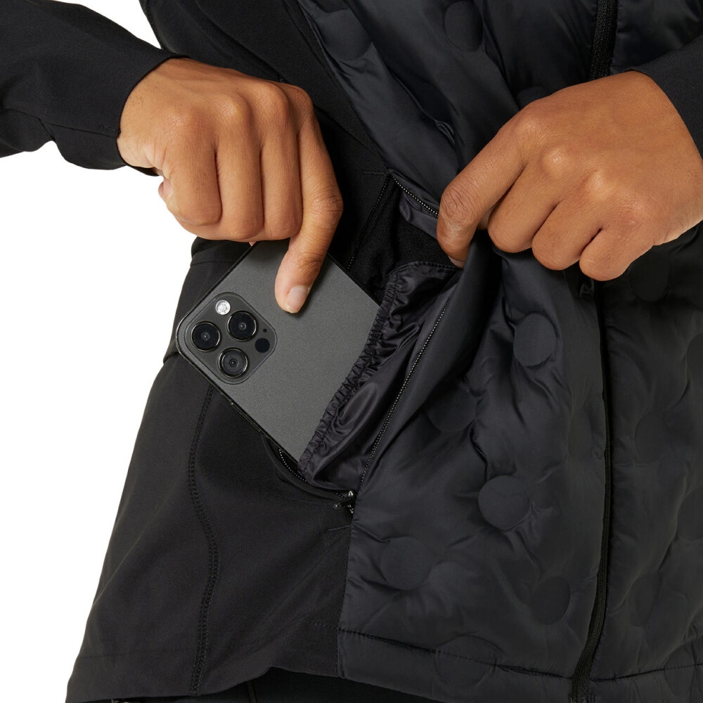 Casaca Running Road Winter Jacket Mujer Performance Black