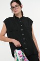 CAMISA SIN MANGAS Negro