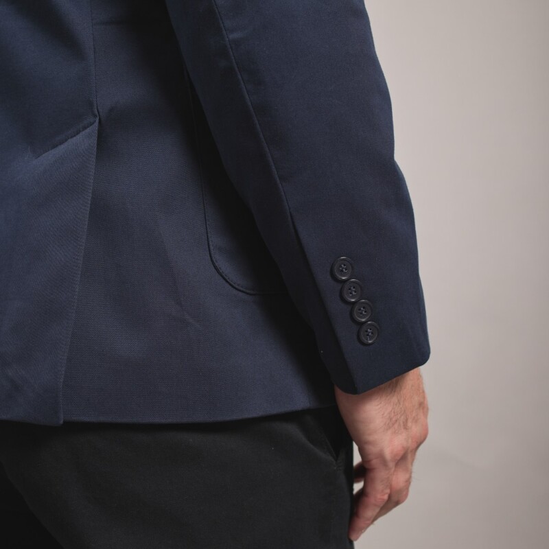 SACO GABARDINA AZUL