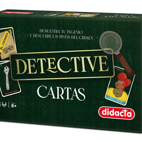 Juego de Mesa Infantil Detective con 78 Cartas Didacta 001