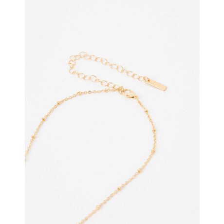 Collar Con Dije De Pájaro Dorado