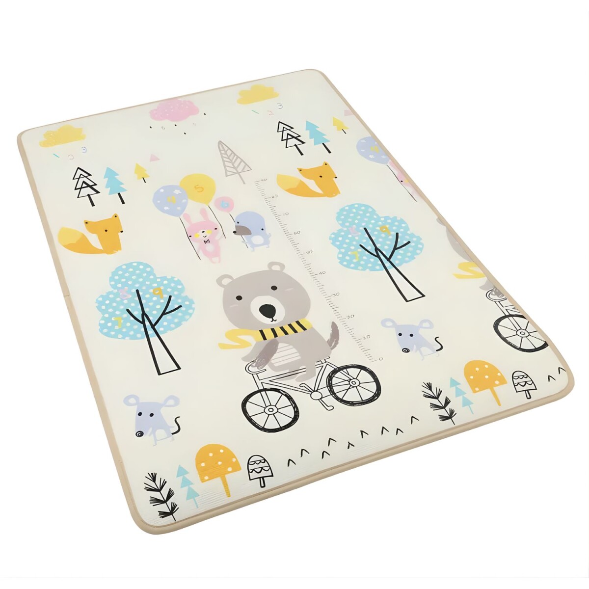 Alfombra Infantil Antigolpes Reversible Carestino 120x180x1 cm 