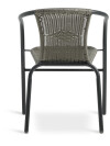 Silla apilable GRENAA negro Silla apilable GRENAA negro