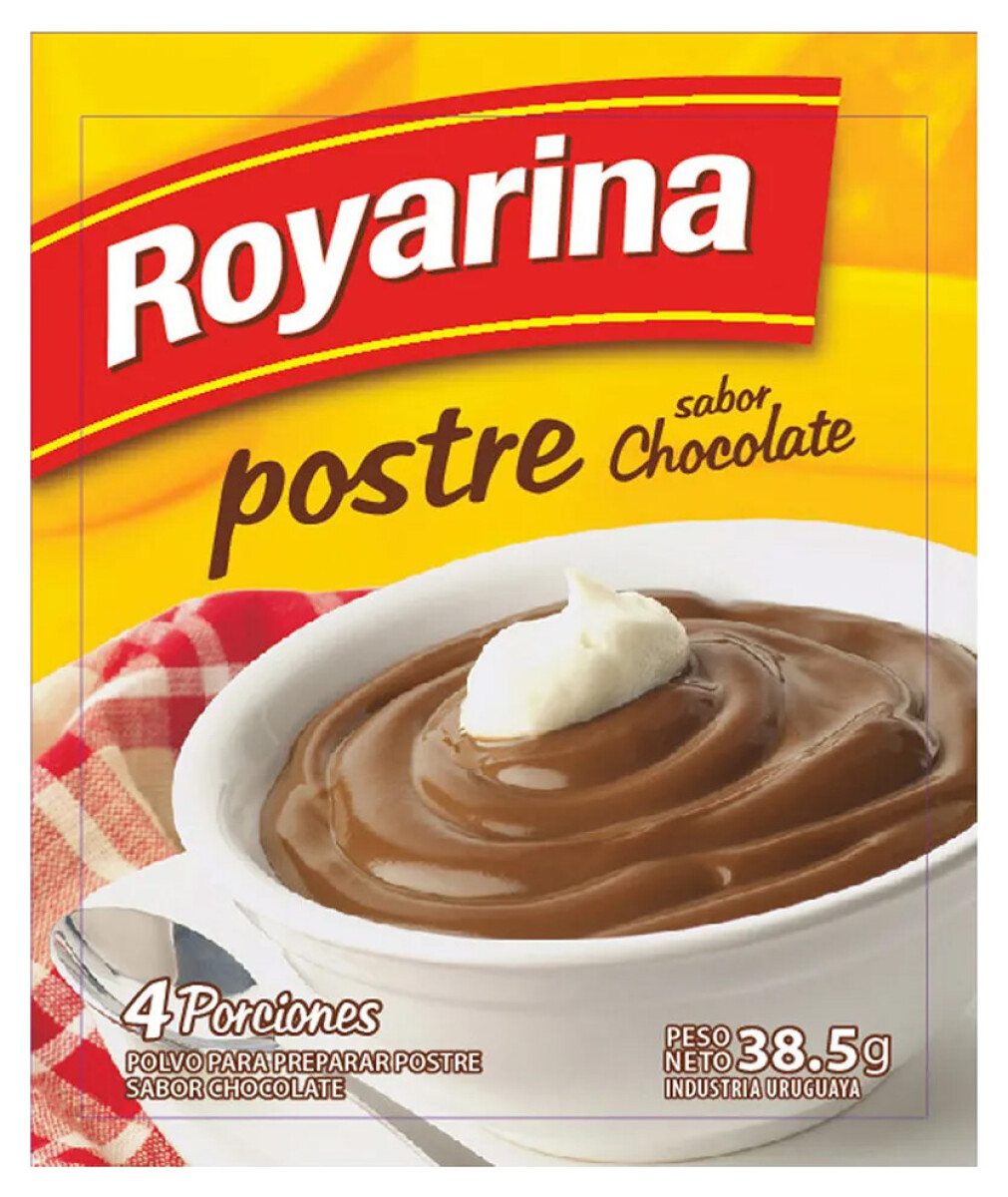 POSTRE ROYARINA 4P 43G CHOCOLATE 
