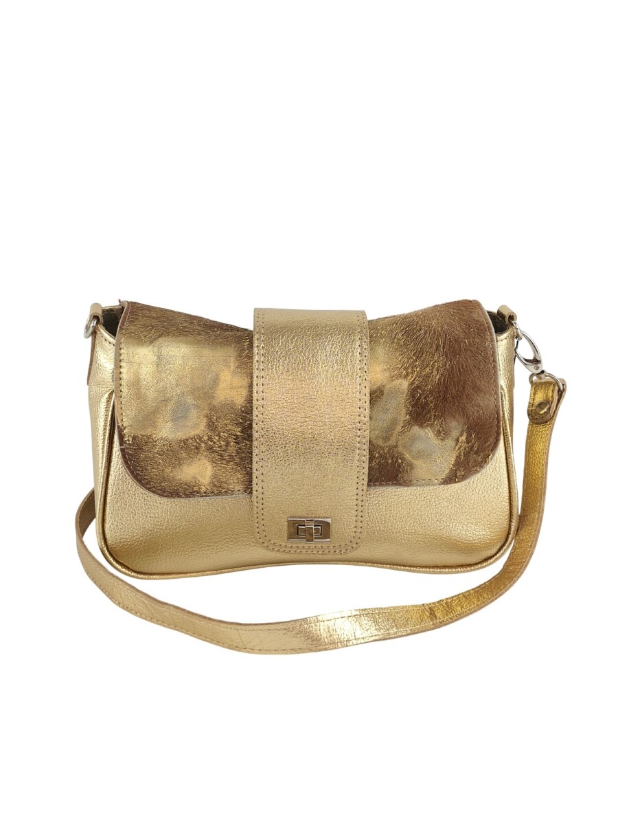 Cartera bandolera - Dorado 