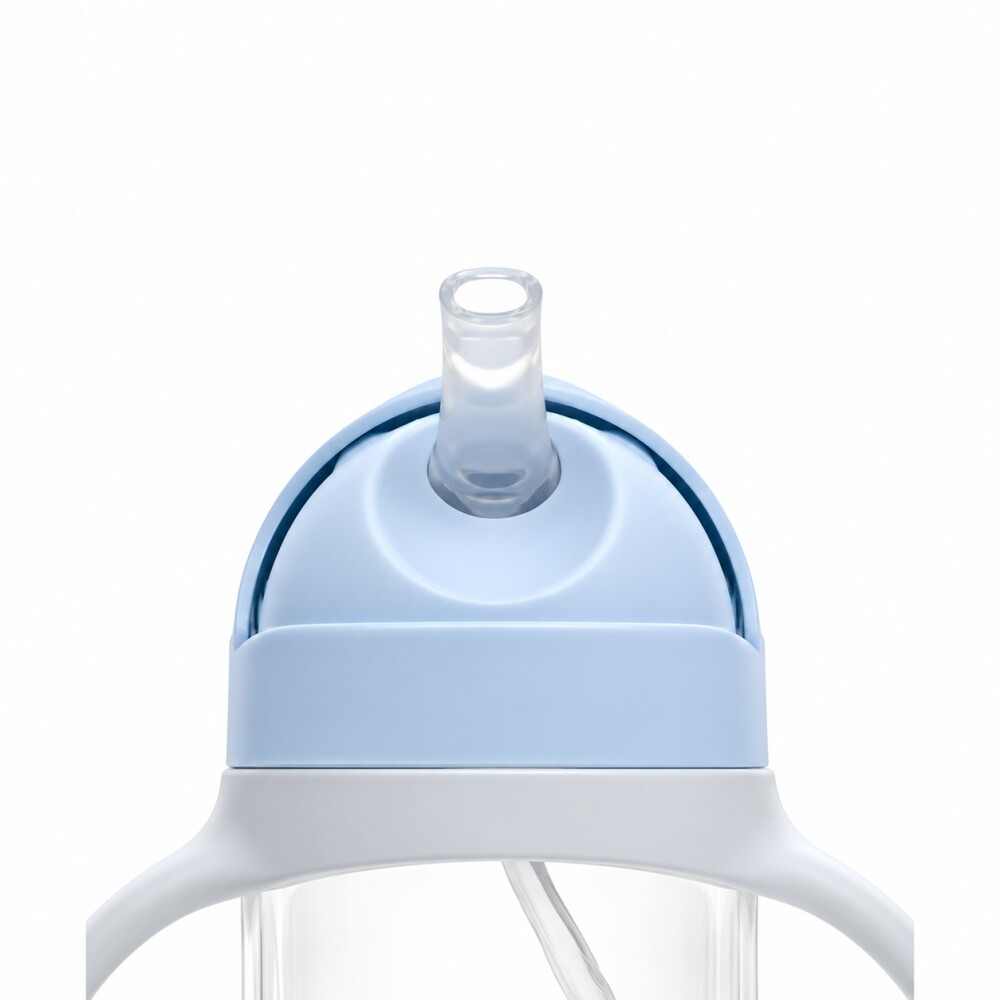 Vaso anticolico soribito BUBA transparent celeste