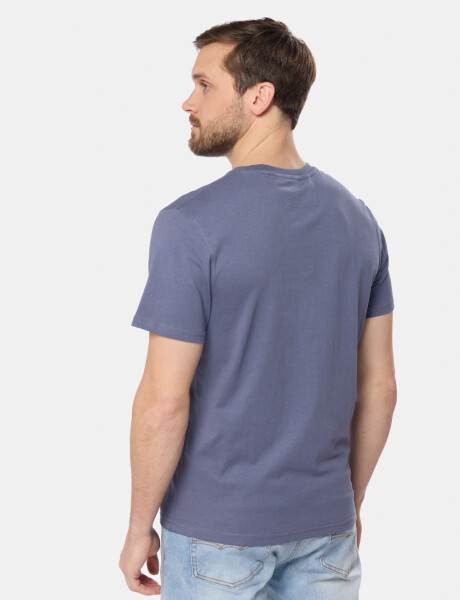 REMERA ESTAMPADA DE ALGODÓN Lila