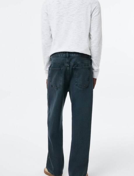PANTALONES VAQUEROS CÓMODOS AZUL