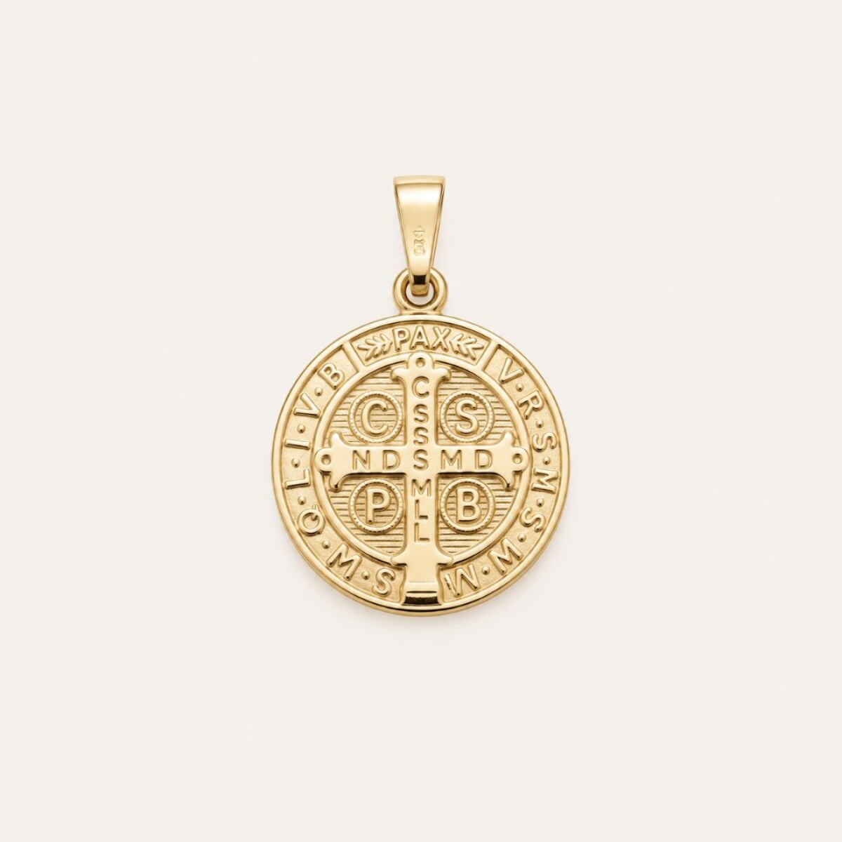 Medalla San Benito - Oro 10k 