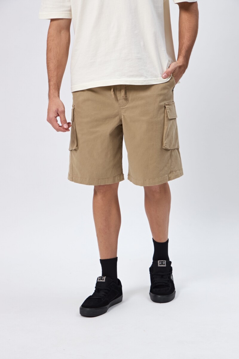 Bermuda cargo Manu - BEIGE 