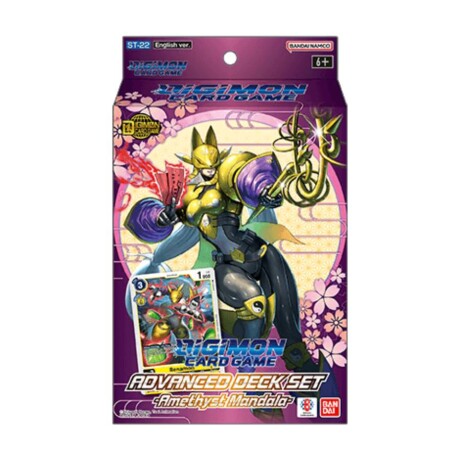 Digimon Card Game: Starter Deck Amethyst Mandala Digimon Card Game: Starter Deck Amethyst Mandala