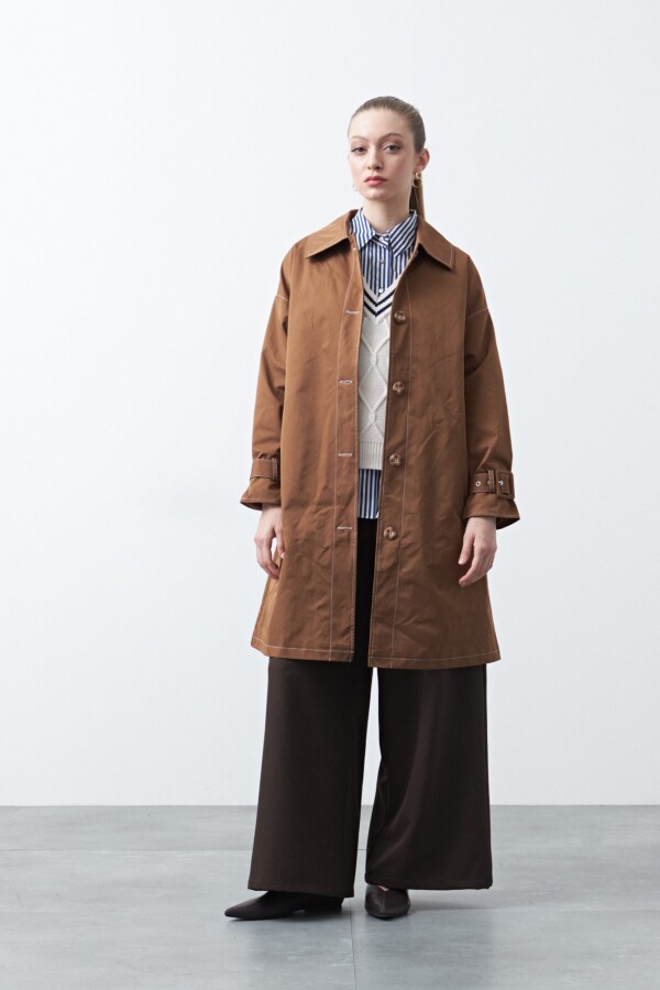 TRENCH TESSA Marron