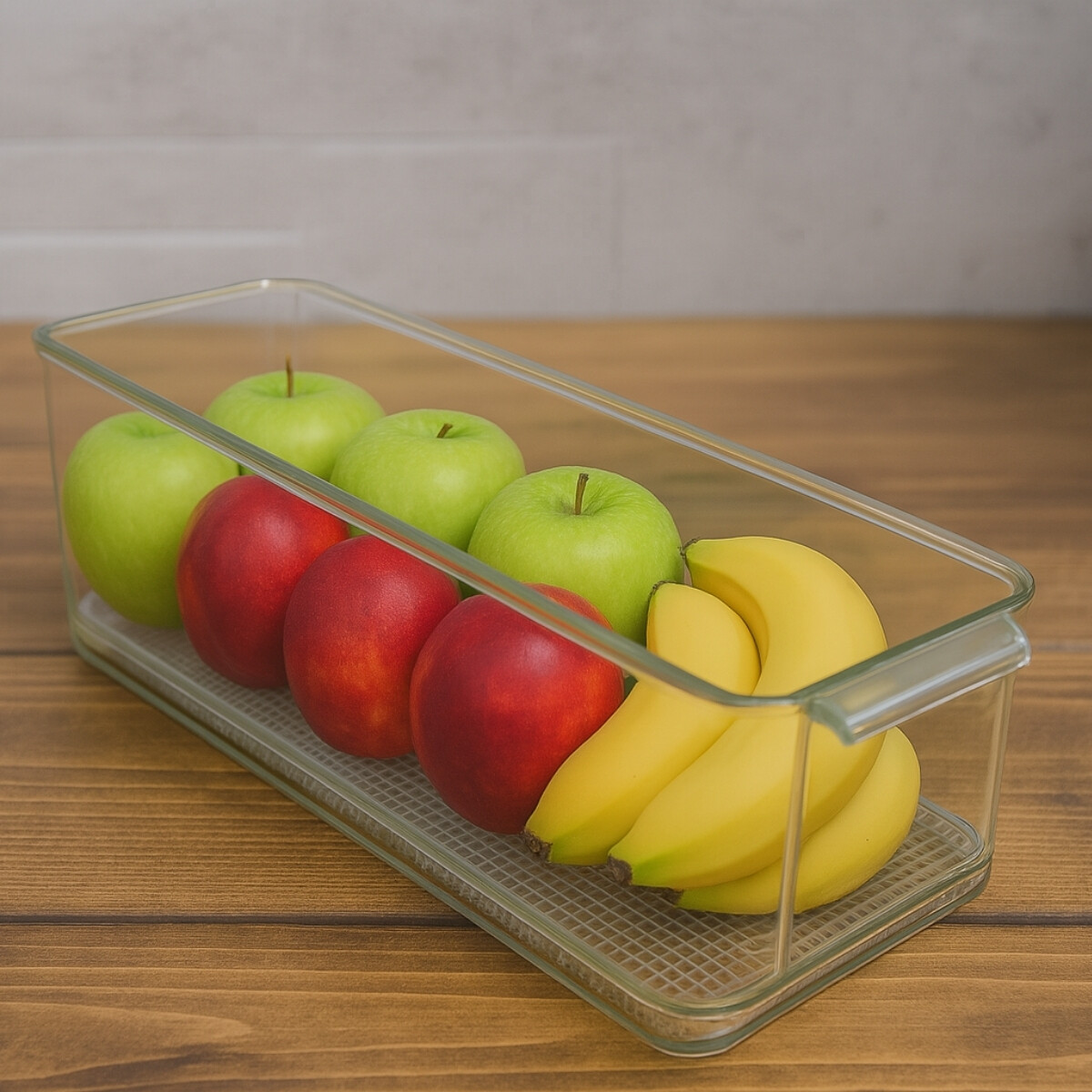 Organizador de acrílico sin tapa - TRANSPARENTE 