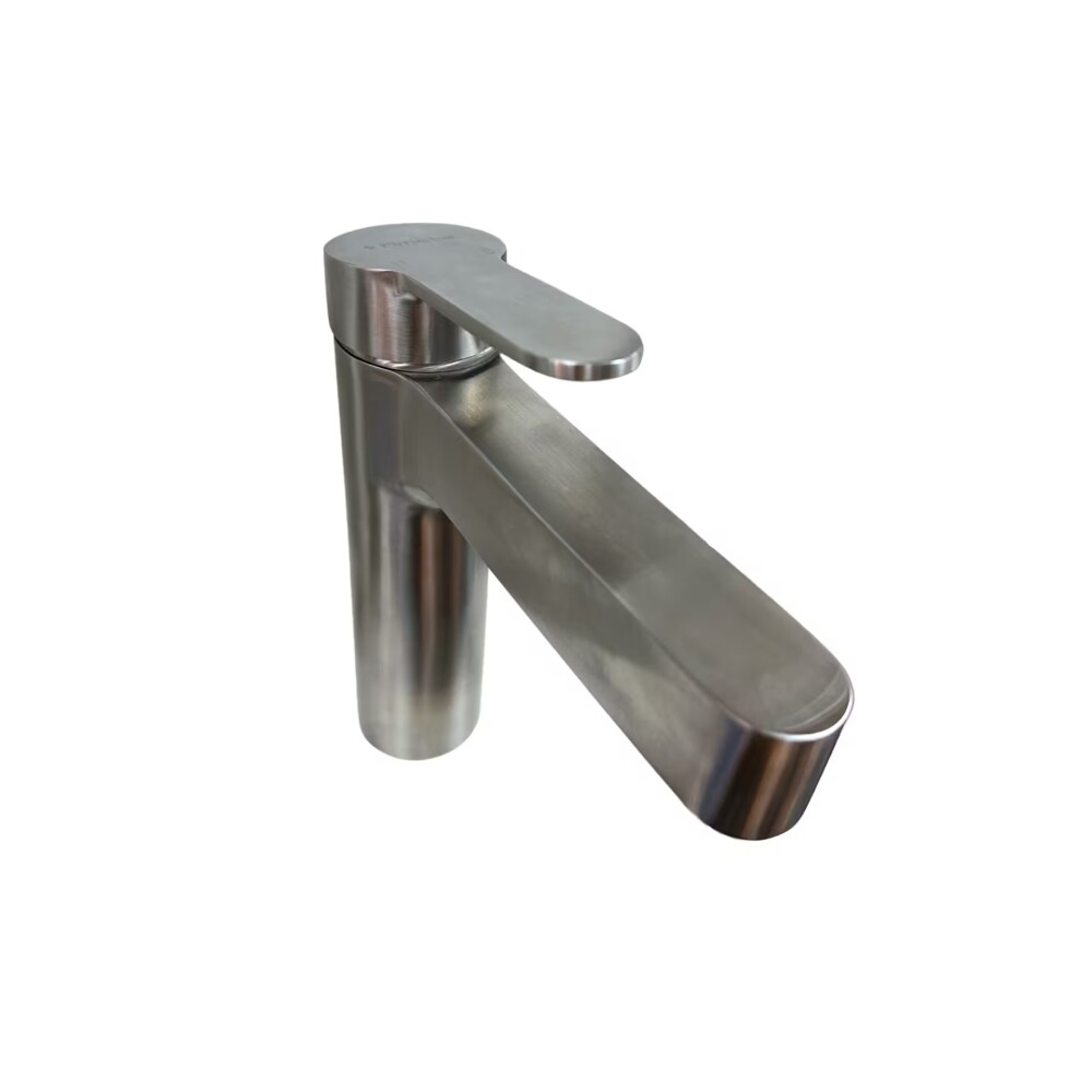 Griferia de lavatorio Monocomando Bajo de mesada Attic Gris Satinado Griferia De Lavatorio Monocomando Bajo De Mesada Attic Gris Satinado