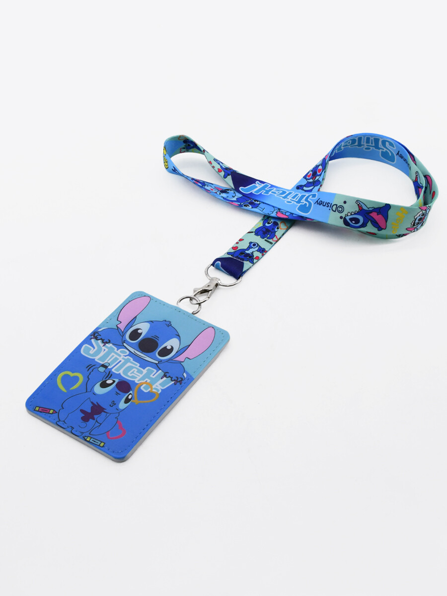 TARJETERO CINTA STITCH - MULTICOLOR 