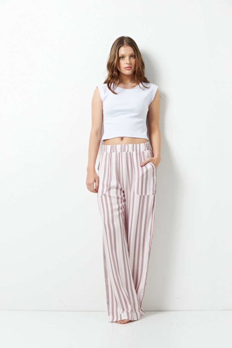 PANTALON EROS - Rayas 