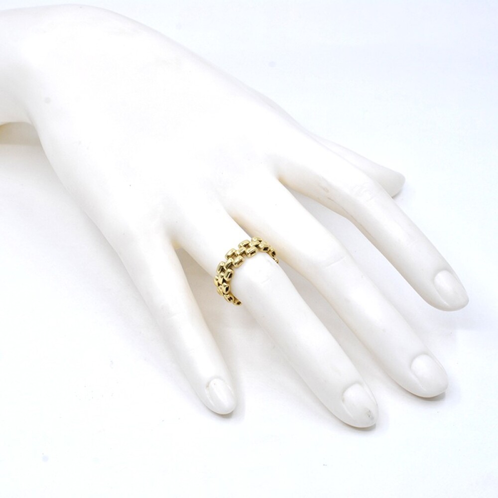 Anillo en oro 18k panther 3 hilos Anillo en oro 18k panther 3 hilos
