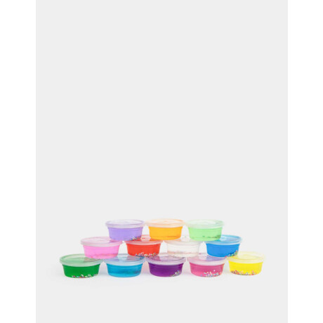Set De Slimes Combinacion Multicolor