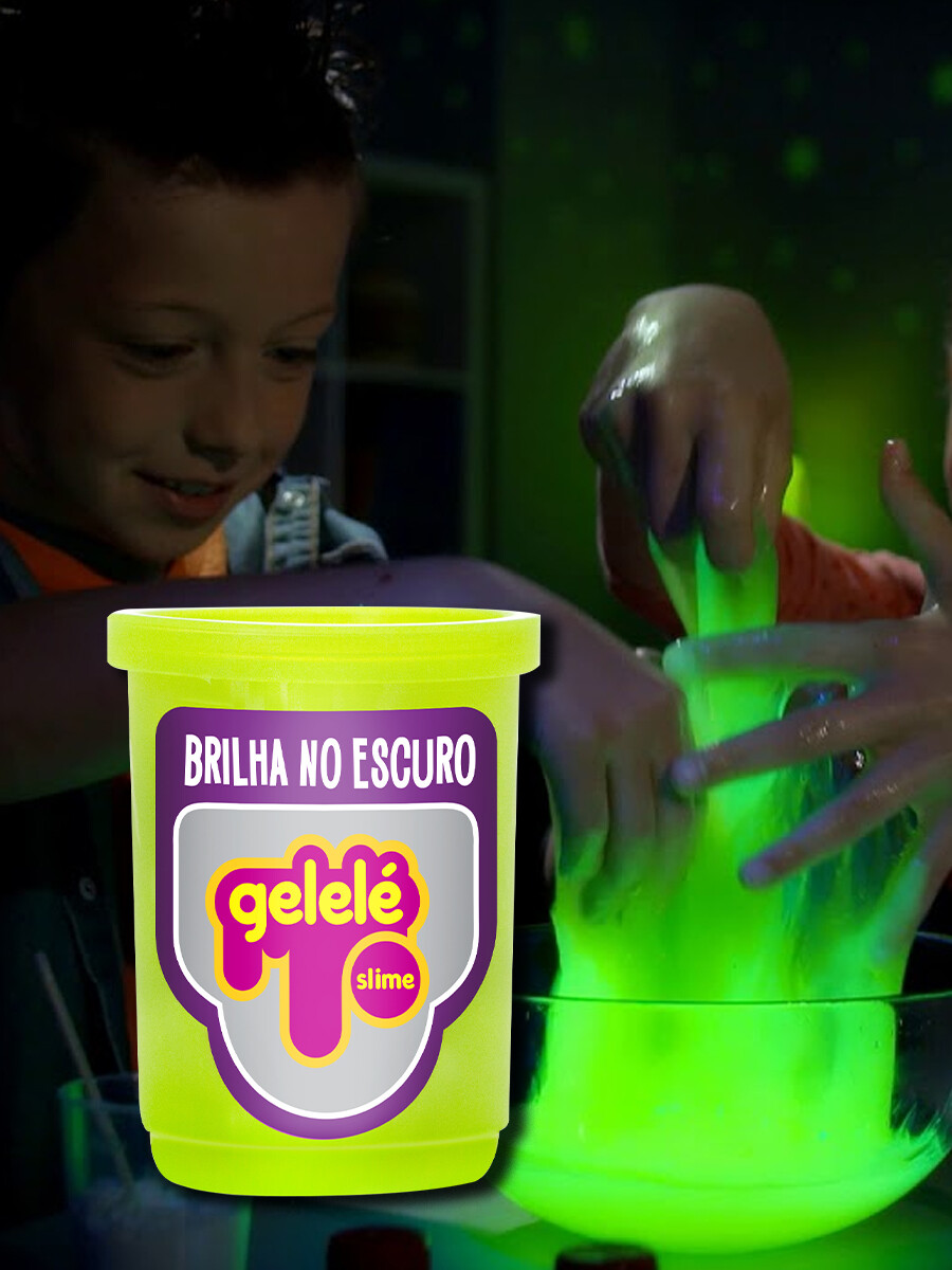 SLIME BRILLA EN LA OSCURIDAD - VERDE 