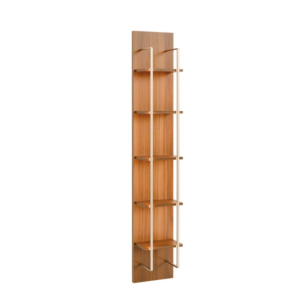 ESTANTERÍA/MUDULAR MDF MARRON GLASS ALMENDRA