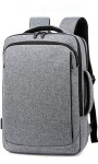 MOCHILA CHICAGO TRIBUNE GRIS