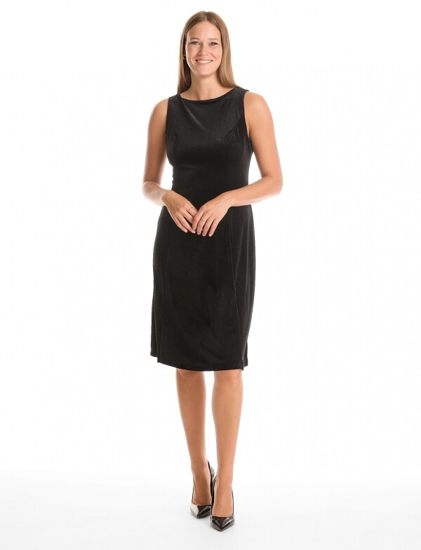 Vestido Velvet NEGRO