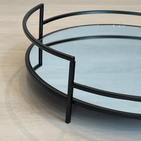 Bandeja Metálica Circular Espejada Ø38cm Bandeja Metálica Circular Espejada Ø38cm