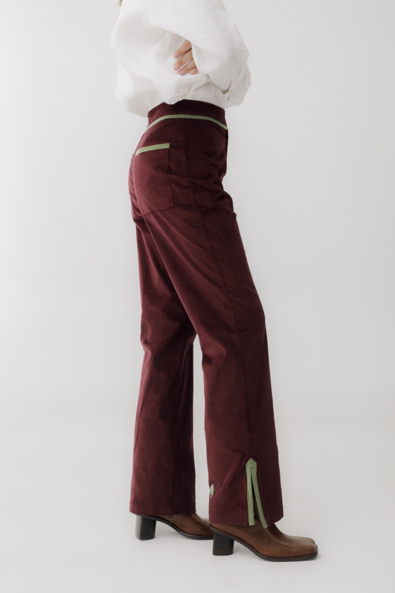 PANTALON MARIA FW25 Uva