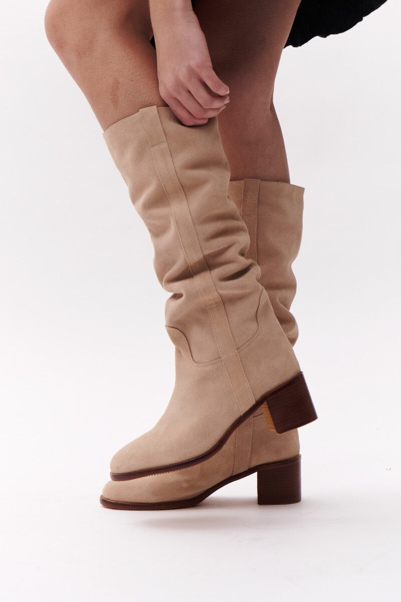 Bota Cher - Beige 