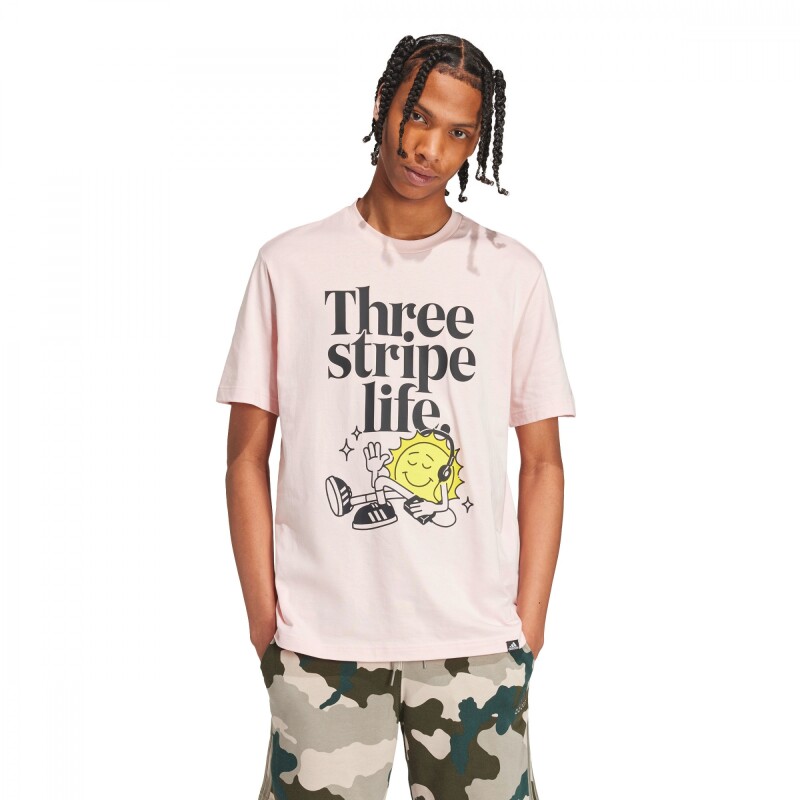 Camiseta Positive Tee de Hombre Multicolor