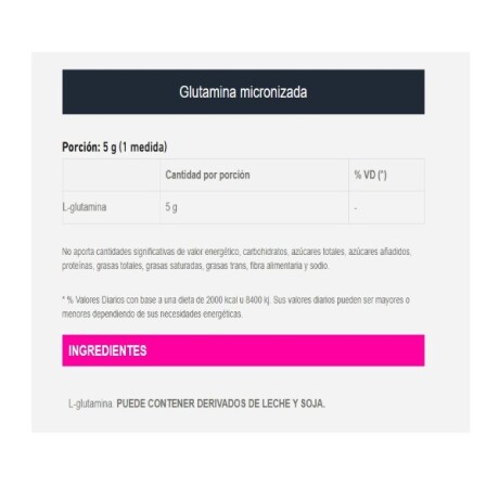 Glutamina Micronizada 300gs ENA Glutamina Micronizada 300gs ENA