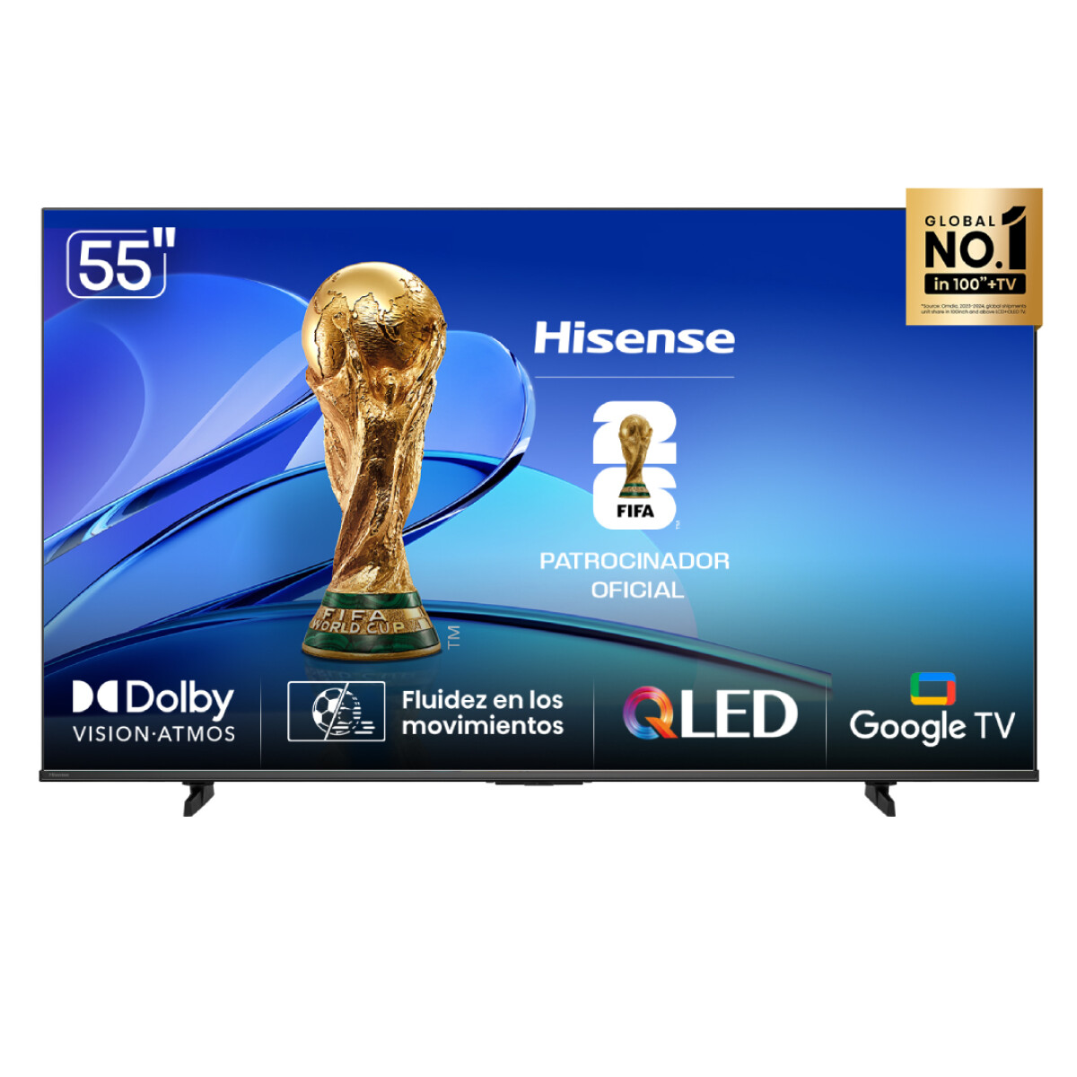 Smart TV Hisense 55 QLED Serie Q6N - 55Q6N 