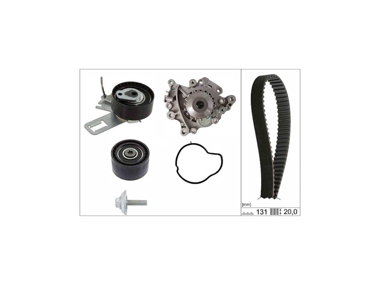 Kit Distr C/Bomba Agua Citroen Jumpy 23-25 
