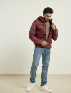 300211 CAMPERA HARRINGTON URBAN Bordo