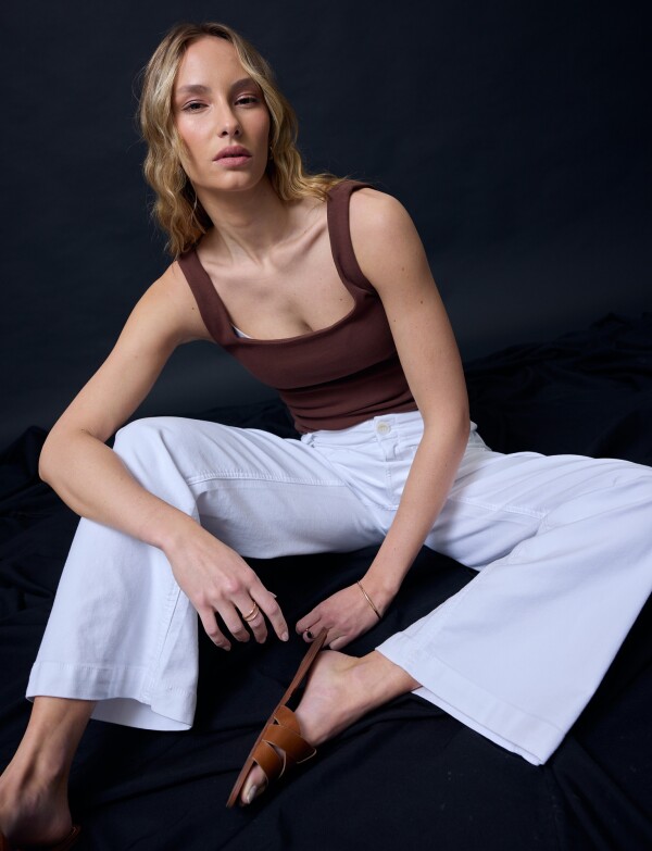 Jean Wide Leg BLANCO