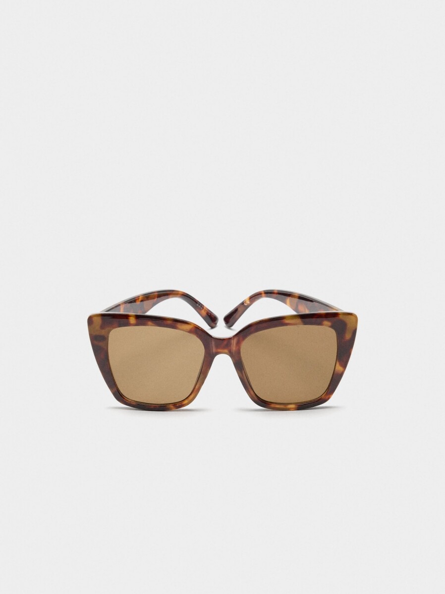 Gafas De Sol De Mariposa - marron 