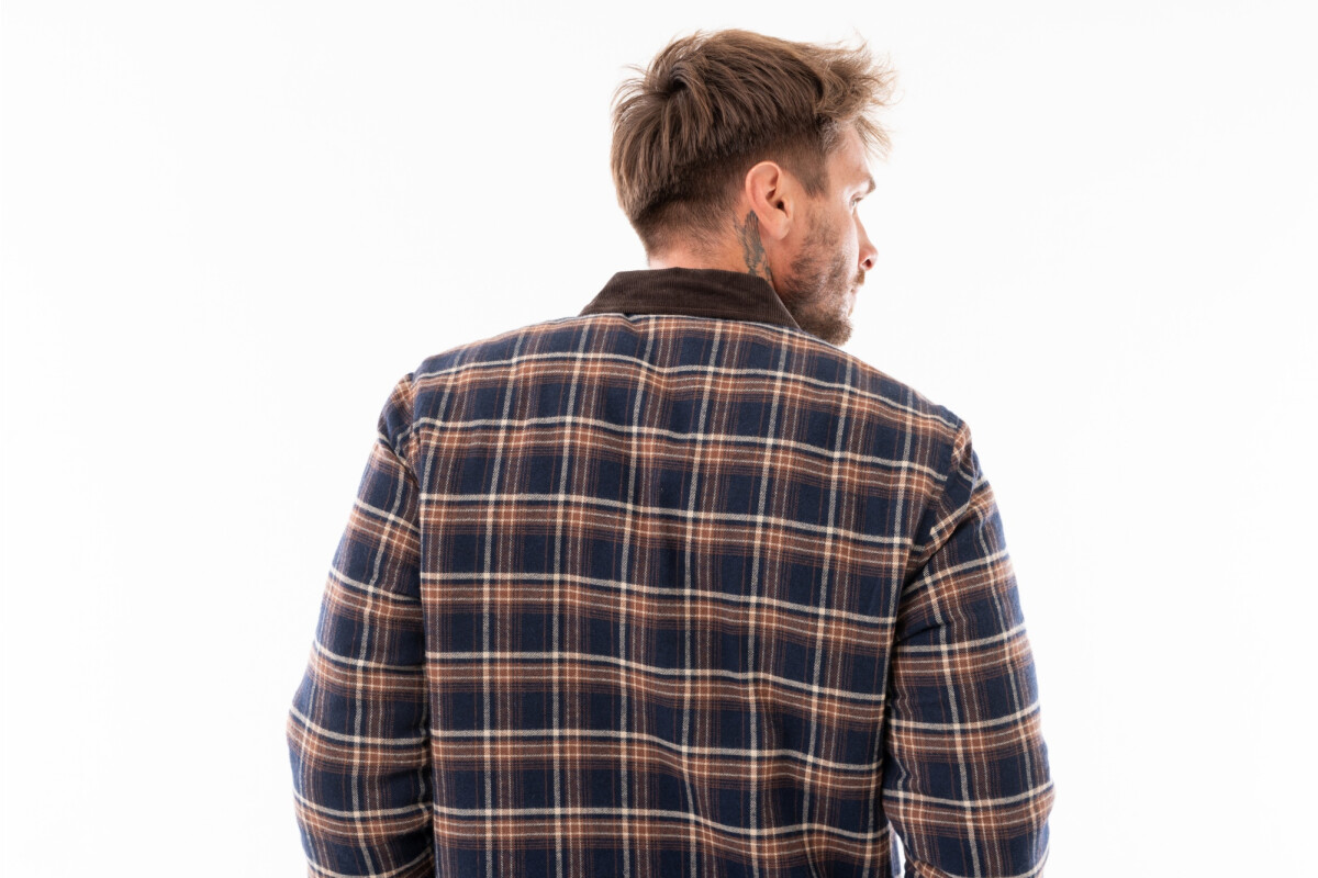 CAMISA MONTANA LEÑADORA Cuadro Azul 23
