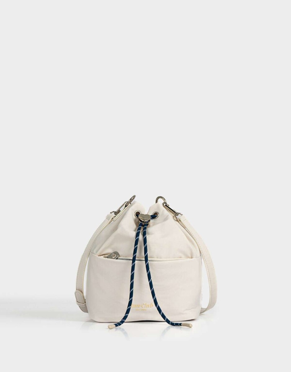 Cartera Mini Saca Deportiva - Blanco Crudo 