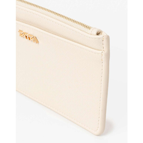 Billetera Formato Fichero Blanco Crudo