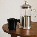 TAZA LUMINARC 80ML NEGRO NEGRO