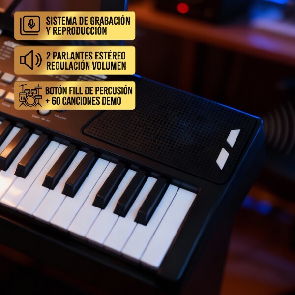 Organo Teclado Musical piano 61 Teclas Microfono 200 Tonos Ritmos Imback Itm008 Imback Organo Teclado Musical piano 61 Teclas Microfono 200 Tonos Ritmos Imback Itm008 Imback