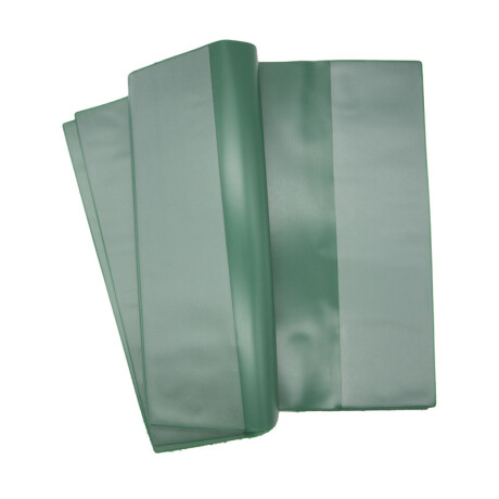 Forro pvc cuadernola funda x10 FORRO PVC CUADERNOLA VERDE