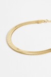 Pulsera acero fina dorado