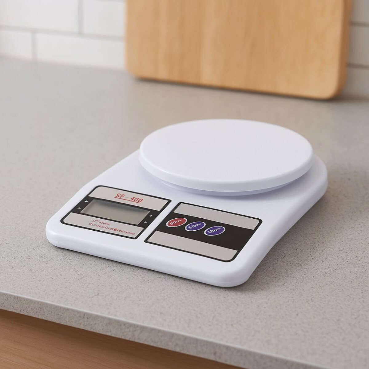 BALANZA DE COCINA DIGITAL SF 400 - Blanco 